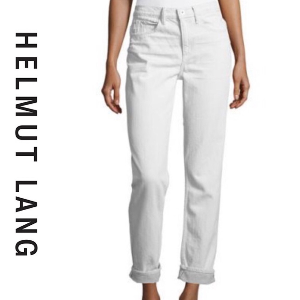 HELMUT LANG Hi Rise RELAXED BOYFRIEND JEANS